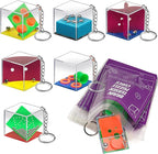 Puzzle Cube Keychain