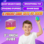 Puzzle Cube Keychain