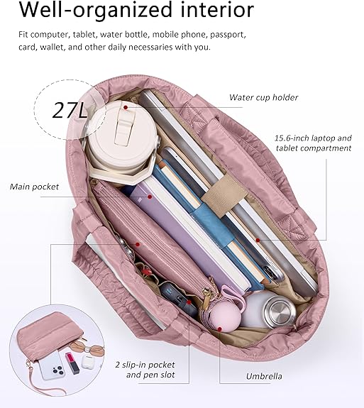 Puffer Tote Bag