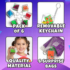 Puzzle Cube Keychain