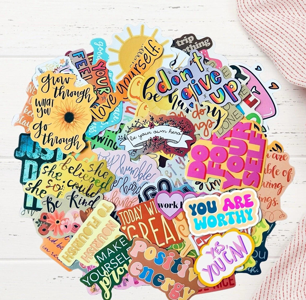 Affirmation Vinyl Stickers