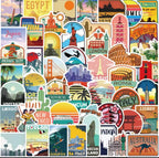 Travel City Stickers