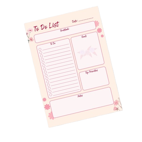 Floral Planner Printable