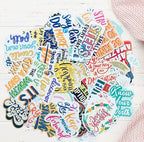 Affirmation Vinyl Stickers