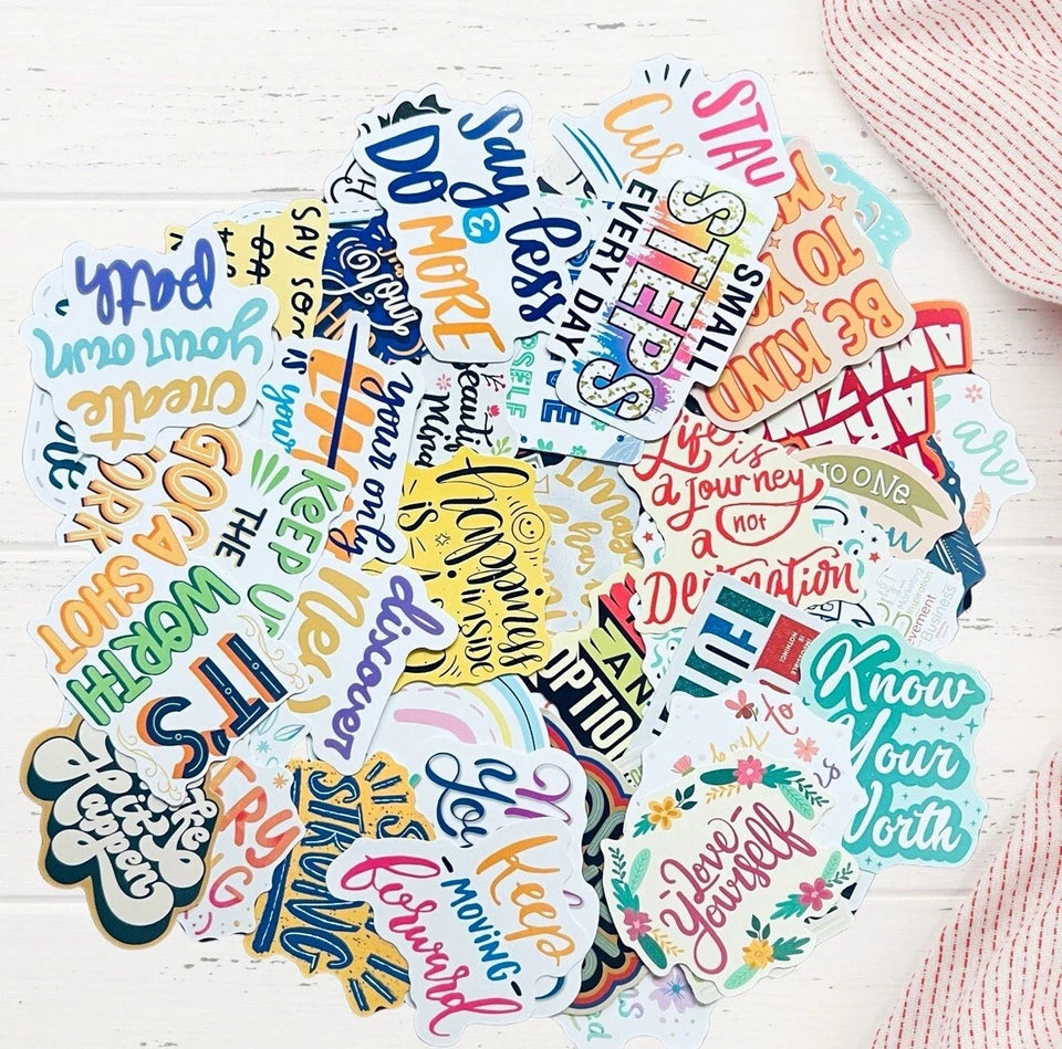 Affirmation Vinyl Stickers