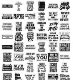 Aesthetic Quote Stickers