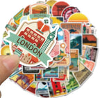 Travel City Stickers
